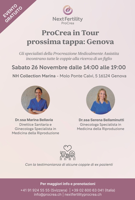 Dall'infertilità alla gravidanza, a Genova sabato 26 novembre incontro per  le coppie alla ricerca di un figlio - LegnanoNews